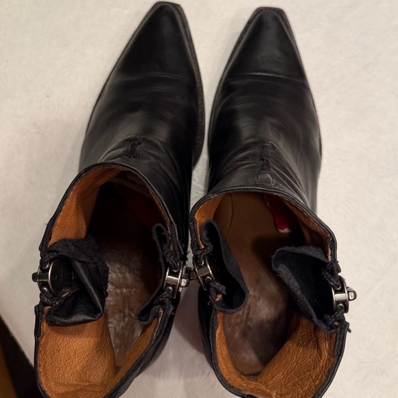 Black Frye Double zip booties - Picture 9 of 11